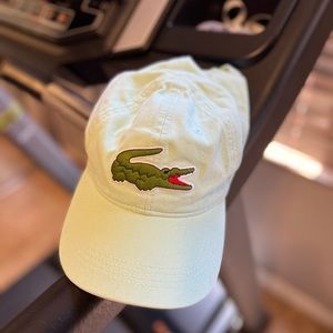 Lacoste Big Croc Twill Cap Mint light green